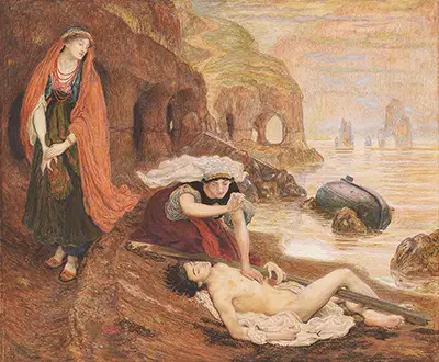 The Finding of Don Juan by Haidée Ford Madox Brown